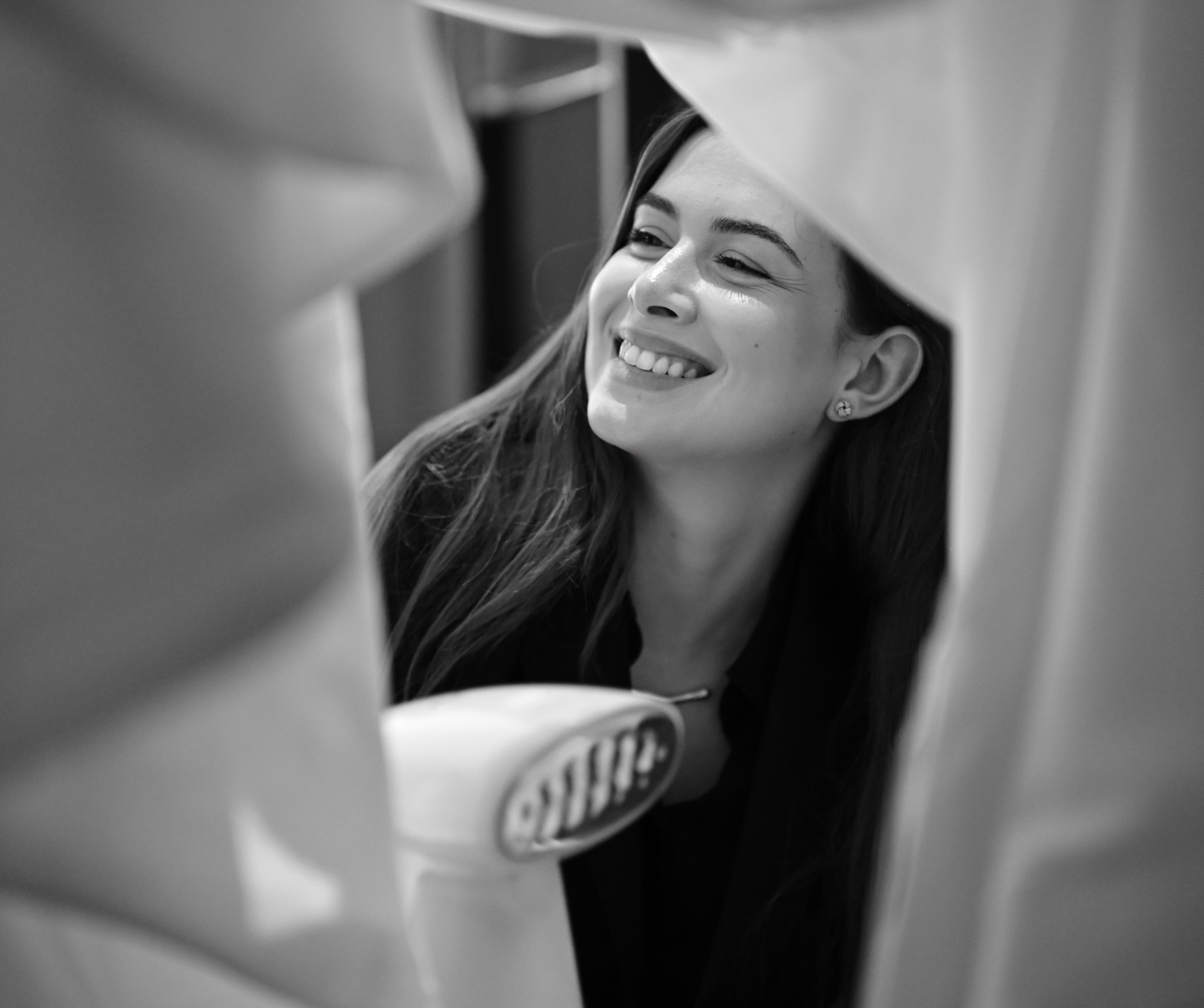 Maria Sobrino sonriendo