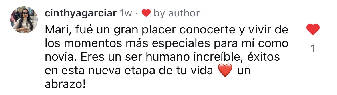 Testimonio de novia 13
