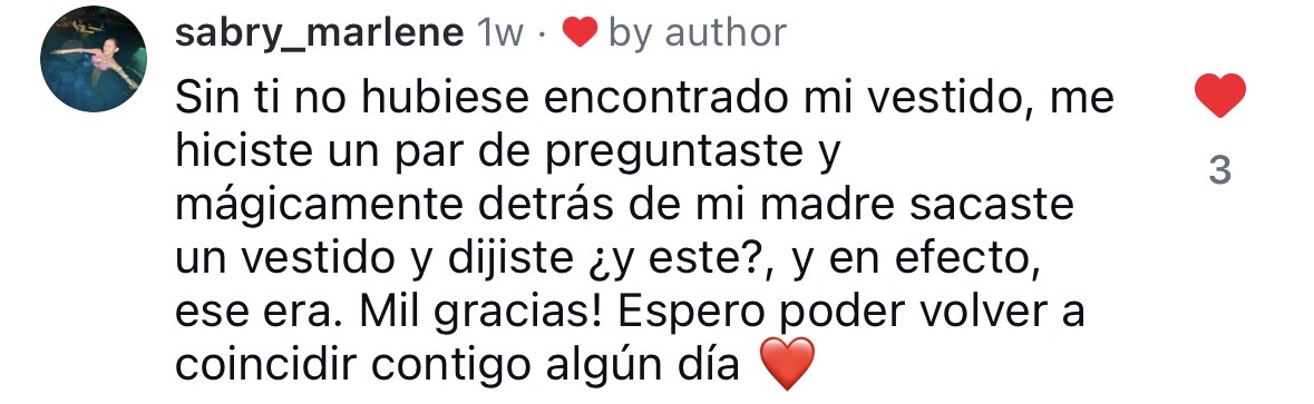 Testimonio de novia 1